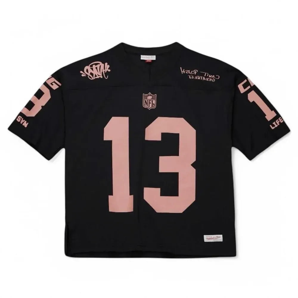 Syna World x NFL x Mitchell & Ness Camiseta Black Bronze
